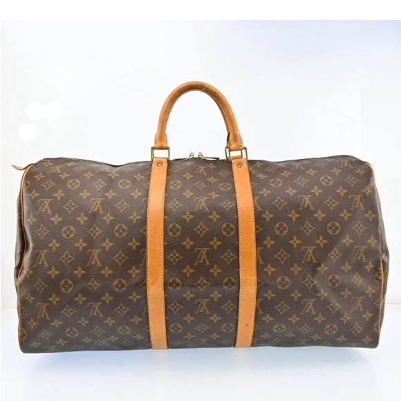 LOUIS VUITTON Keepall 55 Monogram Boston Bag Monogram Canvas - Picture 2 of 10